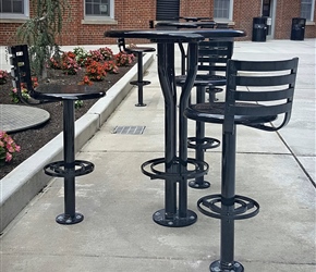 Victor Stanley Bistro Tables